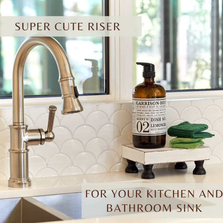 SUPER CUTE RISER FOR YOUR KITCHEN AND BATHROOM