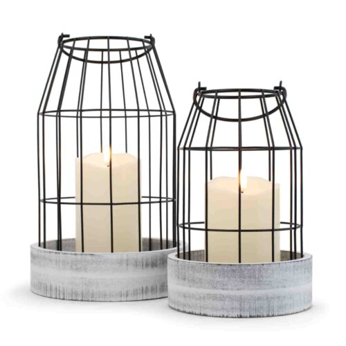 Rustic Farmhouse Lantern Decor