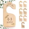 Beautiful Wooden Baby Closet Dividers for Clothes
