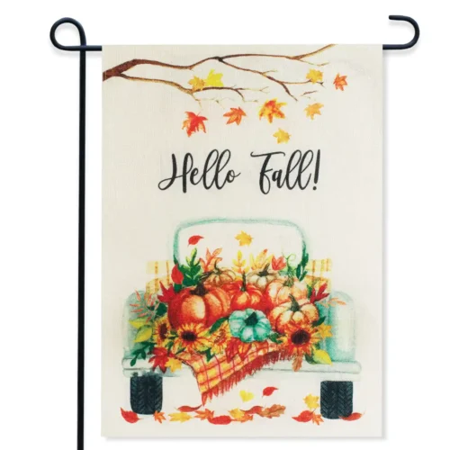 Beautiful Fall Garden Flag For Outdoor Decor