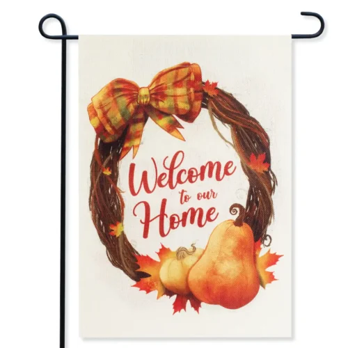Beautiful Fall Garden Flag For Outdoor Decor