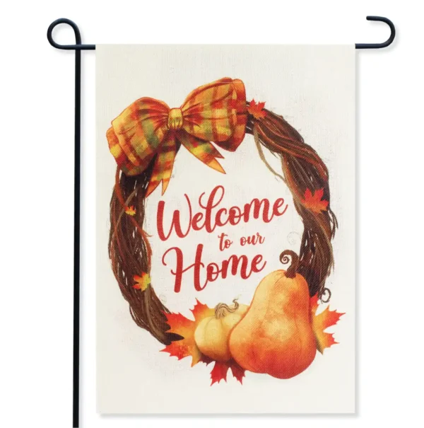 Beautiful Fall Garden Flag For Outdoor Decor