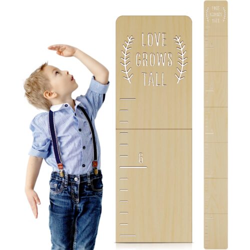 Beautiful Wooden Growth Chart for Kids