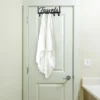 Aesthetic Over The Door Towel Rack for Your Bathroom