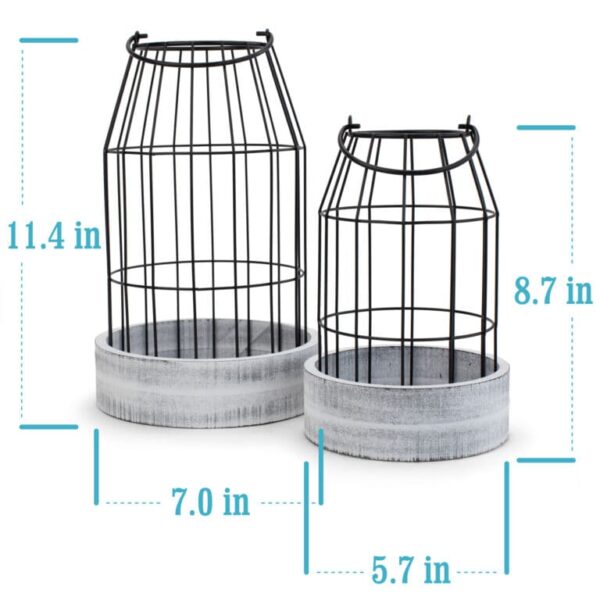 Rustic Farmhouse Lantern Decor