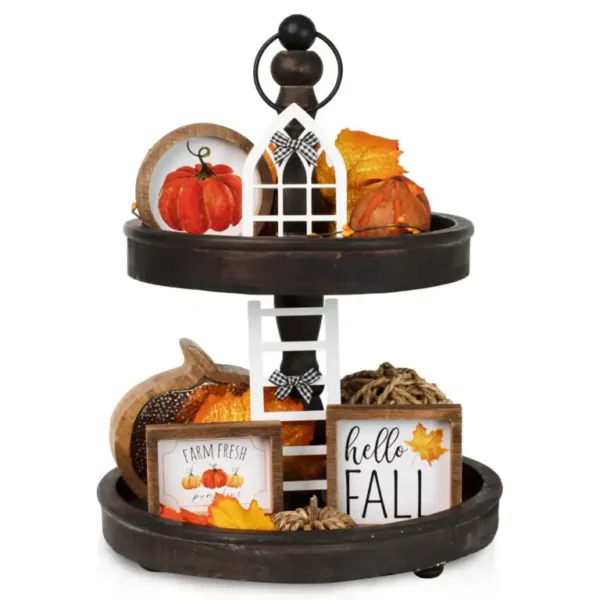 The Ultimate Farmhouse Tiered Tray Decor Set