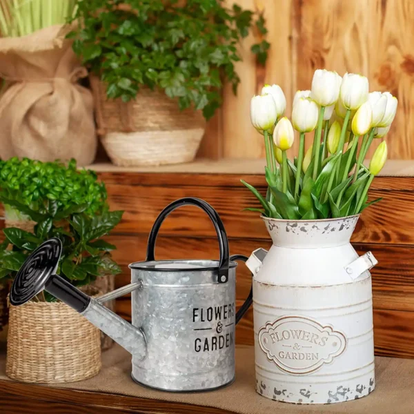 Galvanized Watering Can