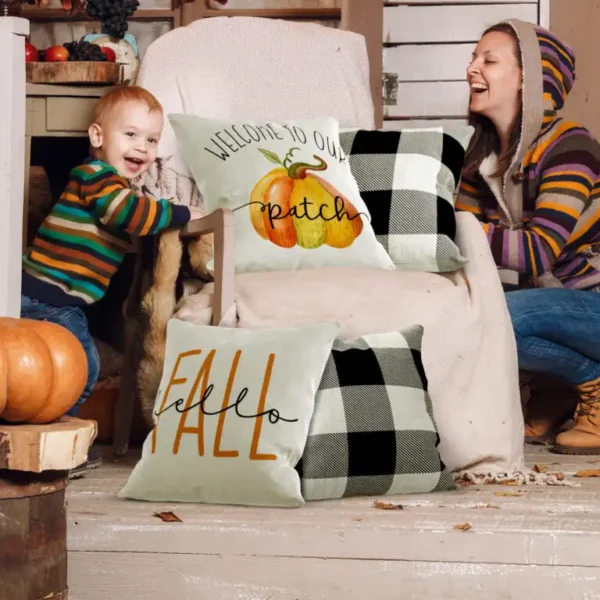 Beautiful Fall Pillow Covers 18" x 18"