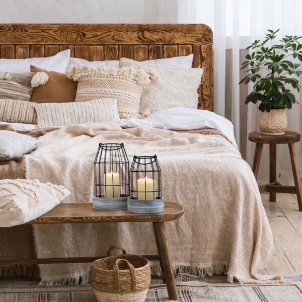 Rustic Farmhouse Lantern Decor