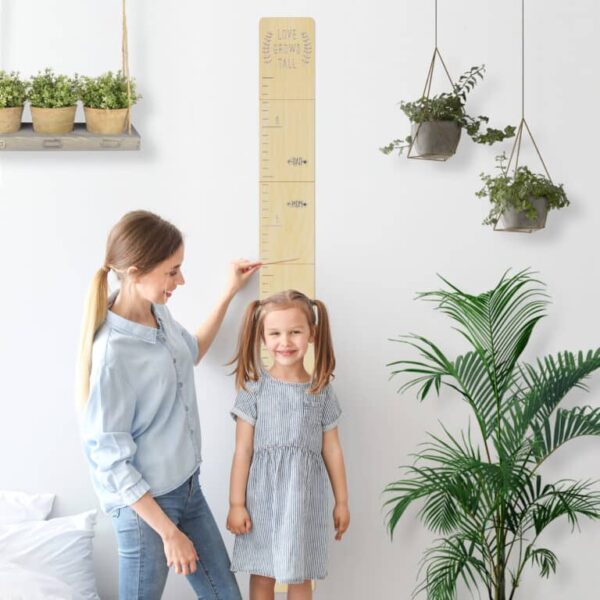 Beautiful Wooden Growth Chart for Kids