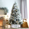 KIBAGA Farmhouse Christmas Tree Collar 30"