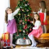 KIBAGA Farmhouse Christmas Tree Collar 23"