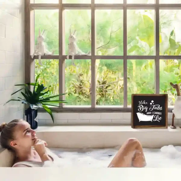 Funny Farmhouse Bathroom Decor Signs