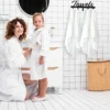 Aesthetic Bathroom Towel Rack for Wall Mount - Black