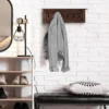 Decorative Coat Rack 6 Hooks- Brown