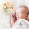 Beautiful Baby Monthly Milestone Cards