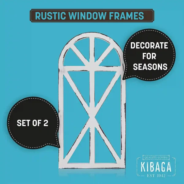 KIBAGA Beautiful Cathedral Window Frame