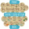 Beautiful Baby Monthly Milestone Cards