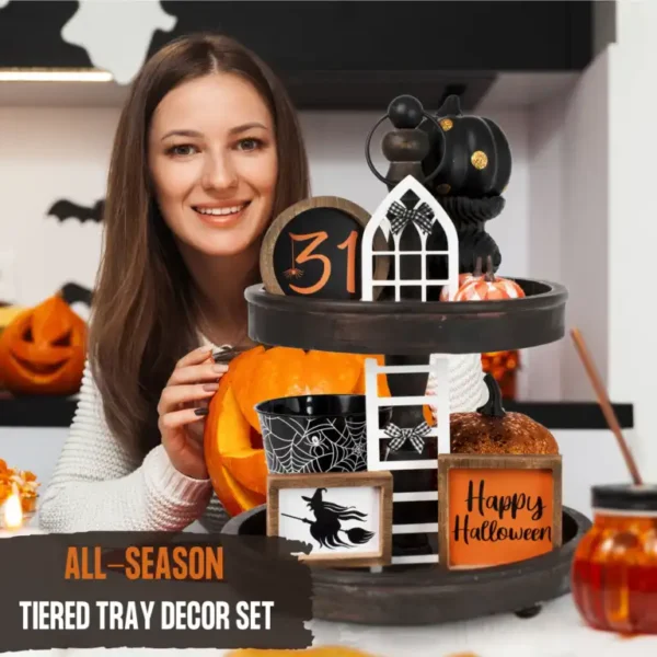 The Ultimate Farmhouse Tiered Tray Decor Set